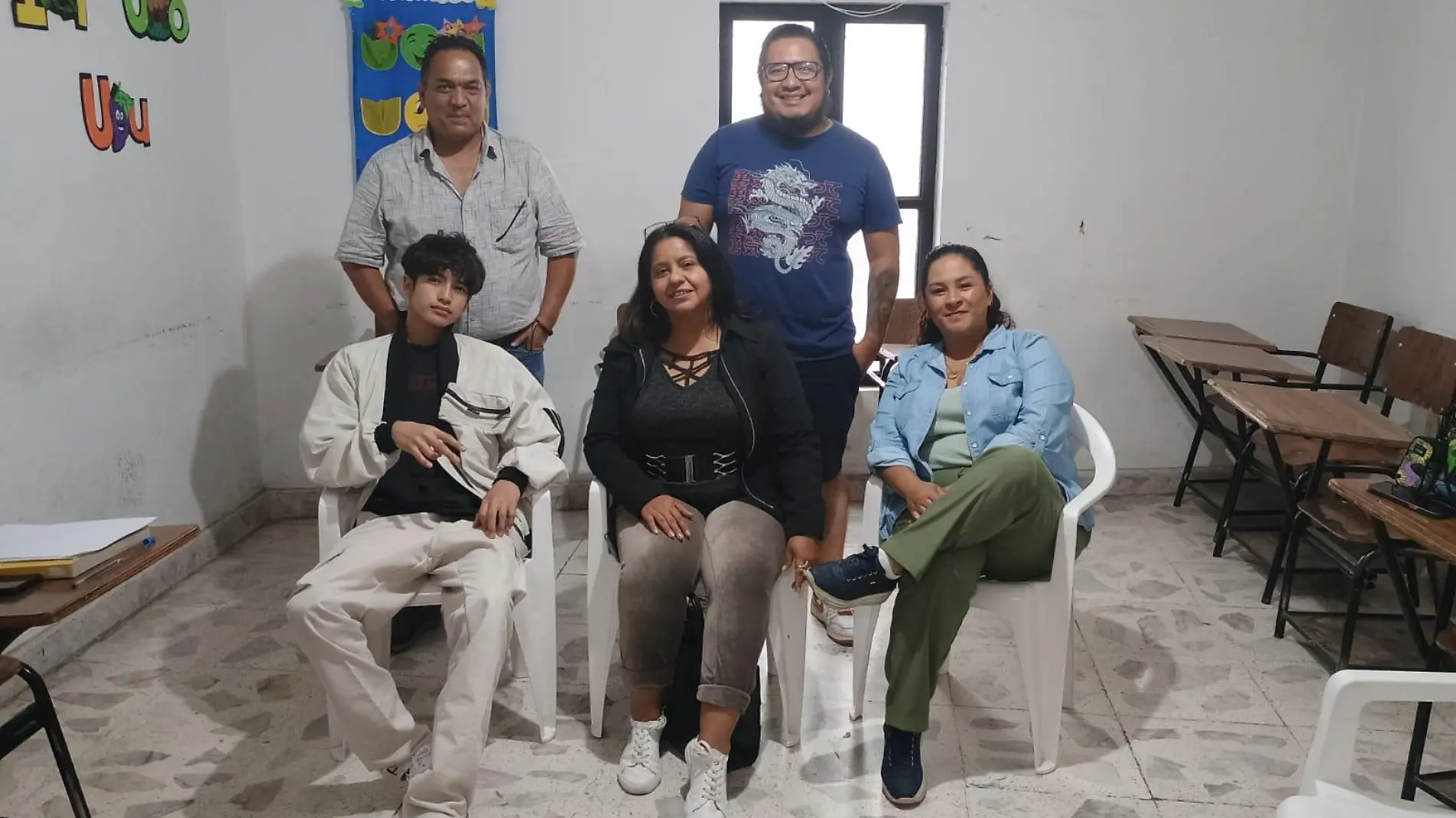 Artistas y promotores de la cultura reunidos